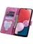 Samsung Galaxy A14 Için 5g Pu Deri Cüzdan Flip Case Baskılı Kiraz Çiçeği Kedi Katlama Stand Manyetik Kapak Kayış (Yurt Dışından) 3