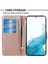 Samsung Galaxy A14 5g Için Kart Yuvalı Cep Telefonu Örtüsü, Koyu Renk Şok Geçirmez Pu Deri Telefon Kılıf Stand Straps (Yurt Dışından) 4