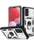 Samsung Galaxy A13 Için 4g Telefon Kapak Halkası Kickstand Scratch-Dirençli Cep Telefon Kılıf Kart Tutucu Sürgülü Kamera Kapağı (Yurt Dışından) 1