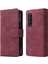 Samsung Galaxy Z Fold4 Için 5g Çoklu Kart Yuvaları Fermuar Pa Pu Deri Telefon Stand Örneği Manyetik Toka Cüzdan Kapağı (Yurt Dışından) 1