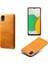 Samsung Galaxy A23E Cep Telefonu Kapağı Çekmeye Dayanıklı Dokulu Pu Deri Kaplamalı Pc Telefon Kılıfı (Yurt Dışından) 2