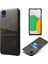 Samsung Galaxy A23E Scratch Direnci Çift Kart Yuvaları Tutucu Koruyucu Telefon Kılıfı Pu Deri Kaplamalı Sert Pc Telefon Kabuğu (Yurt Dışından) 1