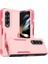 Samsung Galaxy Z Fold4 Için 5g Anti-Çizelge Pc + Tpu Katlanır Telefon Kılıfı Bırakma Rahat Arka Kapak (Yurt Dışından) 1