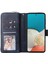 Samsung Galaxy A33 5g Pu Deri Cüzdan 9 Kart Yuvası ile Telefon Kılıfı, Fermuarı Cep Stand Flip Cover (Yurt Dışından) 2
