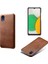 Samsung Galaxy A23E Cep Telefonu Kapağı Çekmeye Dayanıklı Dokulu Pu Deri Kaplamalı Pc Telefon Kılıfı (Yurt Dışından) 2