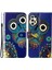 Samsung Galaxy A14 Için 5g Desen Kabartmalı Telefon Kapağı Pu Deri+Tpu Katlanabilir Stand Cüzdan Kılıfı El Kayışı (Yurt Dışından) 1