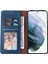 Samsung Galaxy S22 Için 5g Ince Otomatik Kapanış Manyetik Kapak Pu Deri Cüzdan Stand Folio Koruyucu Telefon Kılıfı (Yurt Dışından) 2