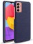 Samsung Galaxy M13 Için 4g Cep Telefon Kılıfı Kabuk Şok Emici Düz Renk Sert Pc+Bez Telefon Kapağı (Yurt Dışından) 1
