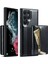 Dg.ming M3 Serisi Samsung Galaxy S22 Ultra 5g 2'si 2-1 Arada Pu Deri Kaplamalı Pc+Tpu Geri Kılıf Magnicy Çıkarılabilir Fermuar Cüzdan Telefon Kapağı Kickstand ile (Yurt Dışından) 1