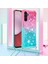 Samsung Galaxy A14 Için Yb Quicksand Serisi-6 5g Gradyan Renk Esnek Tpu Geri Kılıf Sıvı Quicksand ve Telefon Damla Koruma Kapağı Kiracı ile (Yurt Dışından) 2