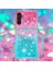 Samsung Galaxy A14 Için Yb Quicksand Serisi-6 5g Gradyan Renk Esnek Tpu Geri Kılıf Sıvı Quicksand ve Telefon Damla Koruma Kapağı Kiracı ile (Yurt Dışından) 4