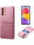 Samsung Galaxy M13 Için Çift Kart Yuvalı 4g Telefon Kılıfı, Damla Dayanıklı Pu Deri Kaplı Sert Pc Kapağı (Yurt Dışından) 1