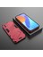 Samsung Galaxy A04 4g (164.4 x 76.3 x 9.1 Mm) Sert Pc + Yumuşak Tpu Kapak Kickstand Anti-Sracratch Telefon Kılıfı (Yurt Dışından) 5