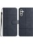 Samsung Galaxy A14 Için 5g Cowhide Doku Iş Stili Pu Deri Flip Kapak Cüzdan Standı Çarpışma Karşıtı Telefon Kılıfı (Yurt Dışından) 1