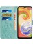 Samsung Galaxy A04 4g (164.4 x 76.3 x 9.1 Mm) Çiçek Kelebek Baskılı Koruyucu Kapak Pu Deri Telefon Cüzdan Stand Anti-Damla Kılıf (Yurt Dışından) 2