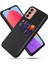 Samsung Galaxy M13 Için Cep Telefonu Kılıfı M13 4g Kart Tutucu Tasarım Anti-Fall Bez Doku Telefon Kılıfı Pu Deri Kaplamalı Pc Kapağı (Yurt Dışından) 1