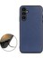 Samsung Galaxy A14 Için 5g Şok Geçirmez Cep Telefonu Kapağı Dokulu Orijinal Deri Kaplamalı Tpu Telefon Kılıfı (Yurt Dışından) 2