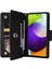 Samsung Galaxy A13 4g / 5g / A04S 4g (164.7 x 76.7 x 9.1 Mm) / A04 4g (164.4 x 76.3 x 9.1 Mm) / M13 5g Cüzdan Fermuarlı Telefon Kasası Perçin Kayışla Toka Puk Deri Stand Kutusu (Yurt Dışından) 3