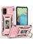 Samsung Galaxy A71 Için Zırh Serisi 5g SM-A716 Kickstand Telefon Kasası Pc + Tpu Slayt Kamera Kapağı ile Etkiye Dayanıklı Koruyucu Telefon Koruyucu (Yurt Dışından) 1