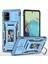 Samsung Galaxy A71 Için Zırh Serisi 5g SM-A716 Kickstand Telefon Kasası Pc + Tpu Slayt Kamera Kapağı ile Etkiye Dayanıklı Koruyucu Telefon Koruyucu (Yurt Dışından) 1