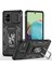 Samsung Galaxy A71 Için Zırh Serisi 5g SM-A716 Kickstand Telefon Kasası Pc + Tpu Slayt Kamera Kapağı ile Etkiye Dayanıklı Koruyucu Telefon Koruyucu (Yurt Dışından) 1
