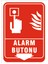 Alarm Butonu - Isg Levhası 50X70 cm Sticker 1