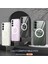 Samsung Galaxy S23 Plus Kılıf Magsafe Wireless Kablosuz Şarj Uyumlu Manyetik Şeffaf Kapak 3