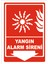 Yangın Alarm Sireni- Isg Levhası 25X35 cm Dekota 3 mm 1