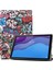 Lenovo Tab M10 Hd 2. Gen TB-X306 Boyalı Desen Kılıfı Graffiti (Yurt Dışından) 2