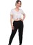 Tutku Düz Uzun Kadın Tayt 173 | Siyah 1