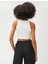 Crop Atlet Fitilli Halter Yaka Kolsuz 4