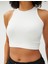 Crop Atlet Fitilli Halter Yaka Kolsuz 5