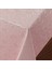 Elyaf Astarlı Pvc Masa Örtüsü Silinebilir 140x200cm Sıvı Geçirmez Leke Tutmaz Çiçek Desenli Pembe 1