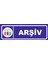 Arşiv Levhası 10X30 Sticker 1