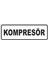 Kompresör Levhası 10X30 Sticker 1