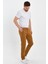 Erkek Slim Fit Chino Pantolon Taba 4
