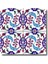 Ikbal Çini Seramik 20 x 20 cm Osmanlı Selçuklu Desenleri 1 M2 25'li 1