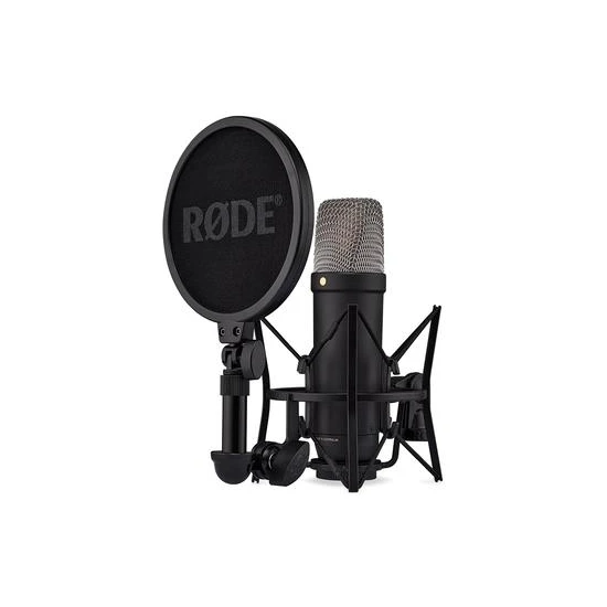 Rode NT1 5th Generation Black - Yeni nesil Analog/Dijital Cardioid Kondansatör Mikrofon