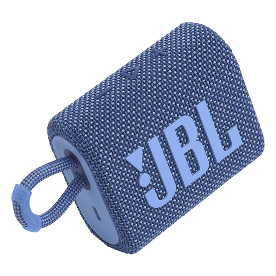 Jbl Go3, Ekolojik Bluetooth Hoparlör, IP67, Mavi