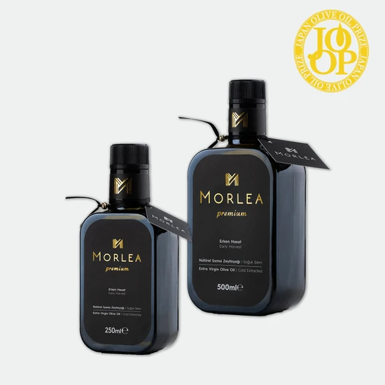 Morlea Premium 1 Adet 250 ml + 1 Adet 500 ml Erken Hasat Soğuk Sıkım Naturel Sızma Zeytinyağı