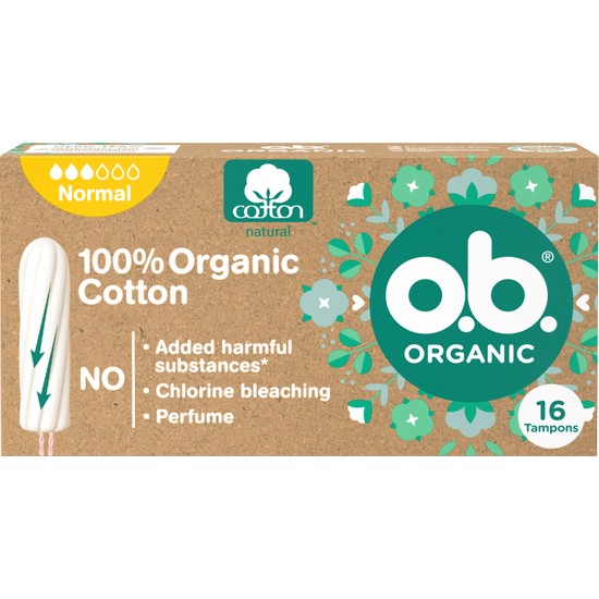 O.B. O.b Organic Normal Tampon 16'lı Paket Fiyatı