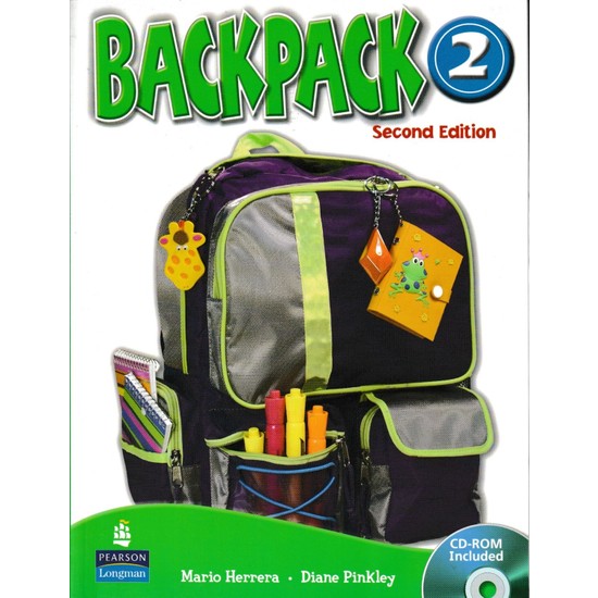 Pearson Yayınları Backpack 2 Student's Book + Workbook + Kitabı
