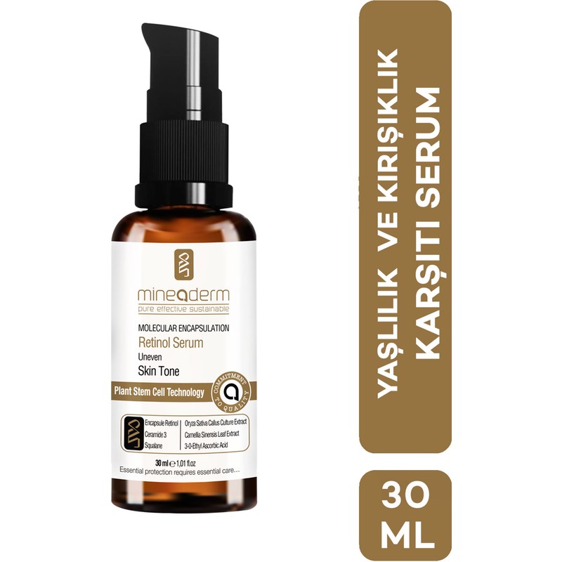 Mineaderm Molecular Encapsulation Retinol Serum / Yaşlılık ve Retinol Serum