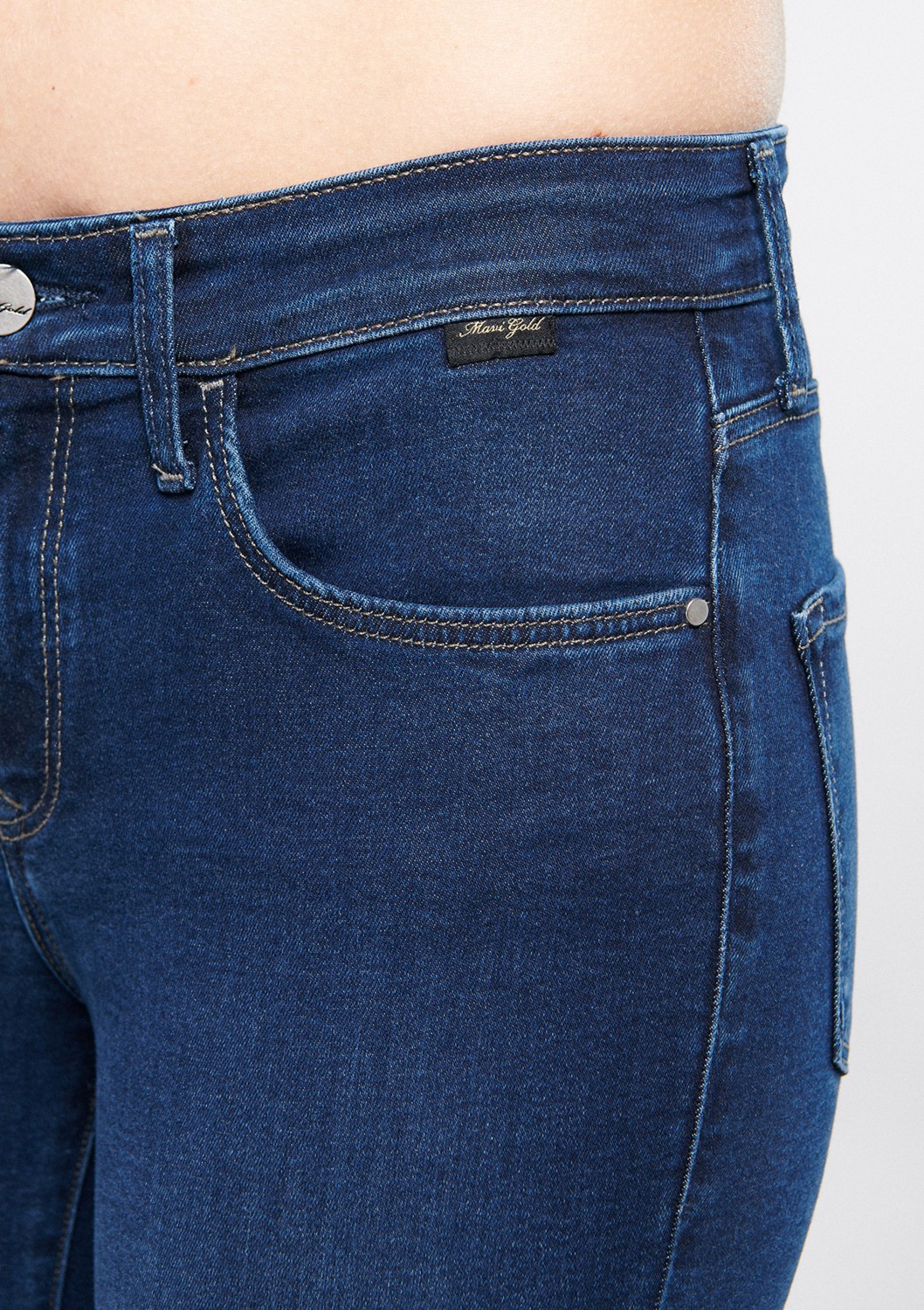 Mavi Molly Gold Klasik Koyu Mavi Jean Pantolon 1013684068 görsel 6
