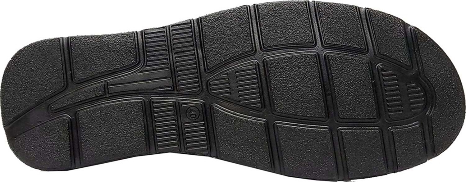 Moda Ayakkabı 0453 Siyah Deri Erkek Sandalet görsel 4