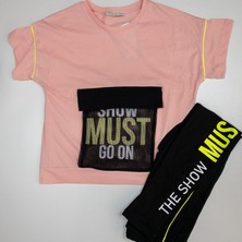 Via Girls Kız Çocuk Show Must Go On Baskılı Takım