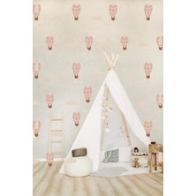 Lizpo Decor Balon ve Bulut Softduvar Sticker, Bebek ve Çocuk Odası Dekoratif Duvar Çıkartması