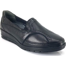 Forelli Mımoza 25109 Günlük Anatomik Kadın Ayakkabı-Siyah