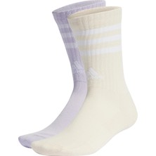 adidas Pembe - Gümüş Unisex Spor Çorap IC1326 3s C Spw Crw 3p