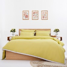 Homewell Paris Iı Özel Tasarım Nevresim Takımı Çift Kişilik Yeşil